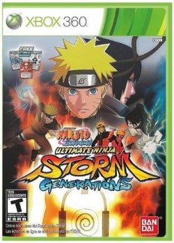 Naruto Shippuden Ultimate Ninja Storm Generations XBOX 360 (Used)
