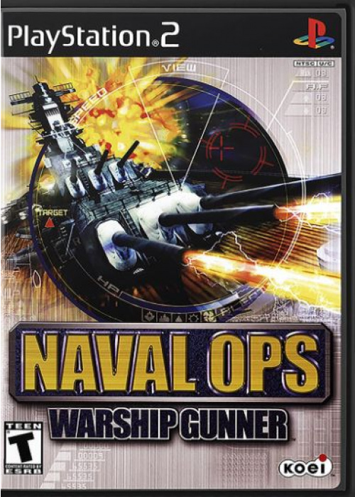 Naval Ops - Warship Gunner PS2 (Used)