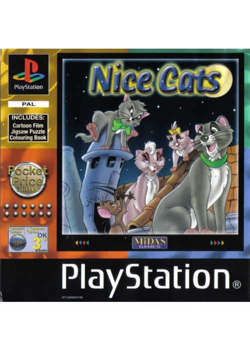 Nice Cats PS1 (Used)