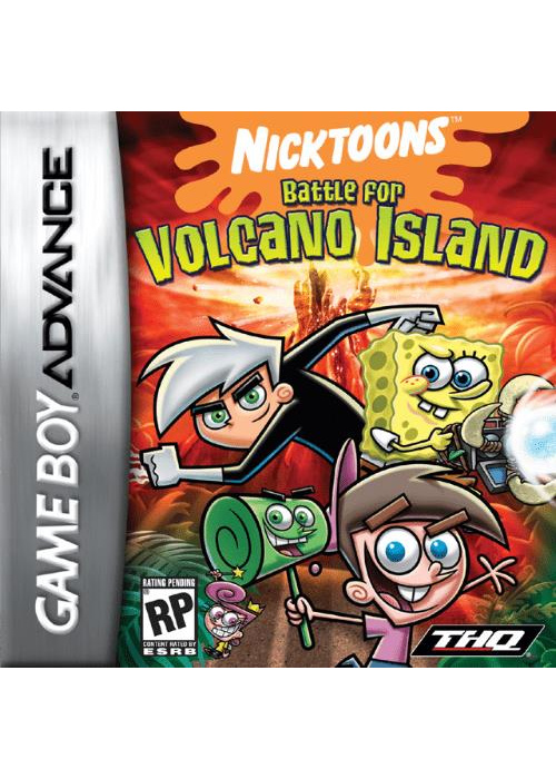 Nicktoons - Battle for Volcano Island Game Boy Advance (Used)