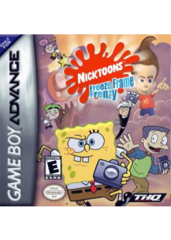 Nicktoons - Freeze Frame Frenzy Game Boy Advance (Used)