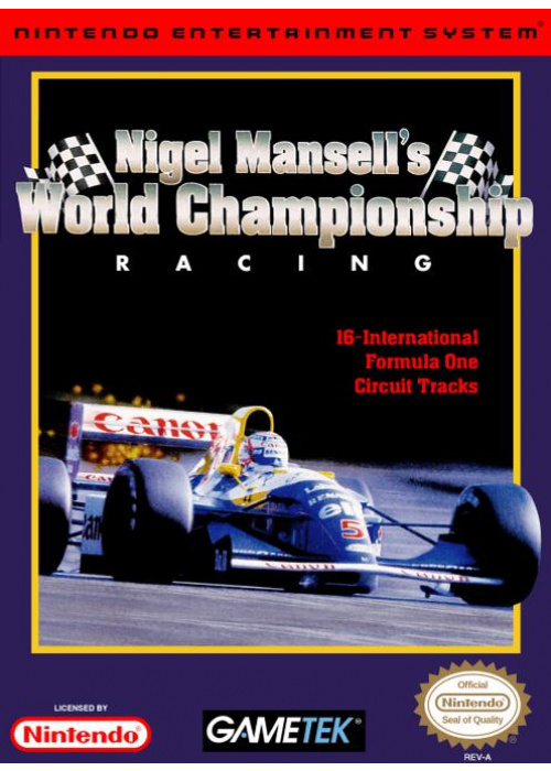 Nigel Mansell's World Championship Challenge NES (Used)