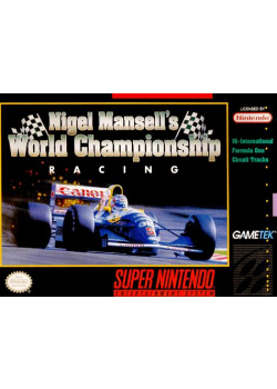 Nigel Mansell's World Championship Racing SNES (Used)