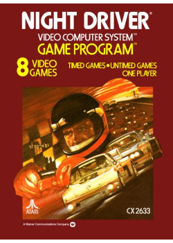 Night Driver Atari 2600 (Used)