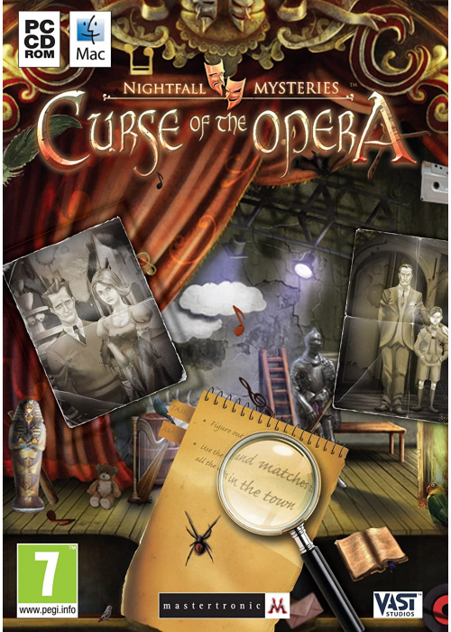 Nightfall mysteries Curse of the opera PC (Used)