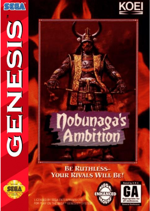 Nobunaga's Ambition Sega Mega Drive (Used)
