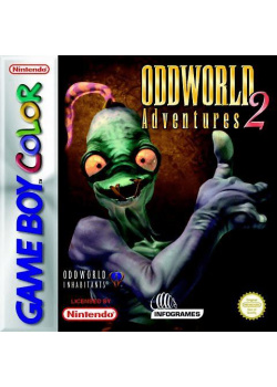 Oddworld Adventures 2 Game Boy Color (Used)