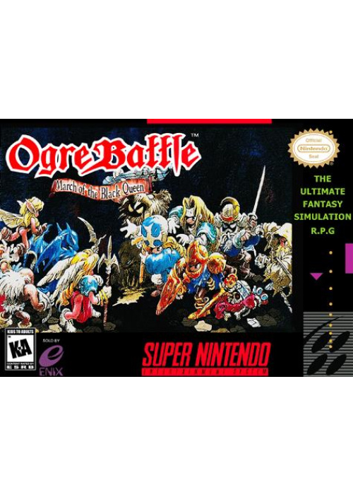 Ogre Battle - The March of the Black Queen SNES (Used)