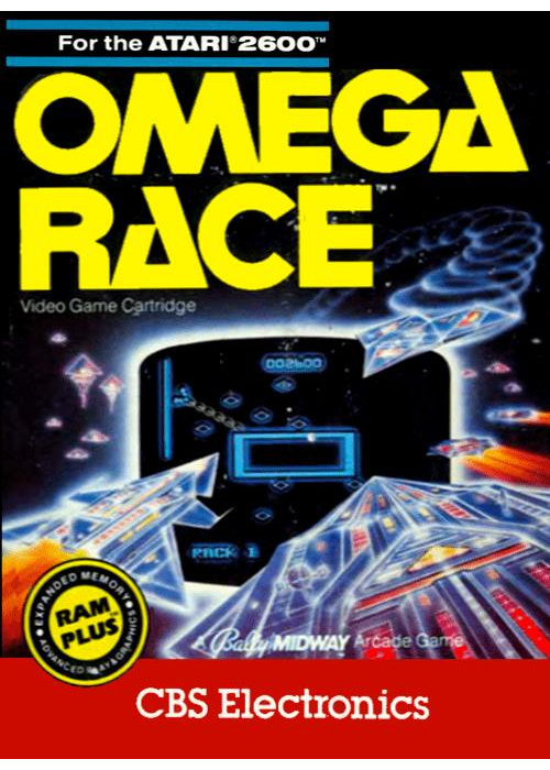 Omega Race Atari 2600 (Used)