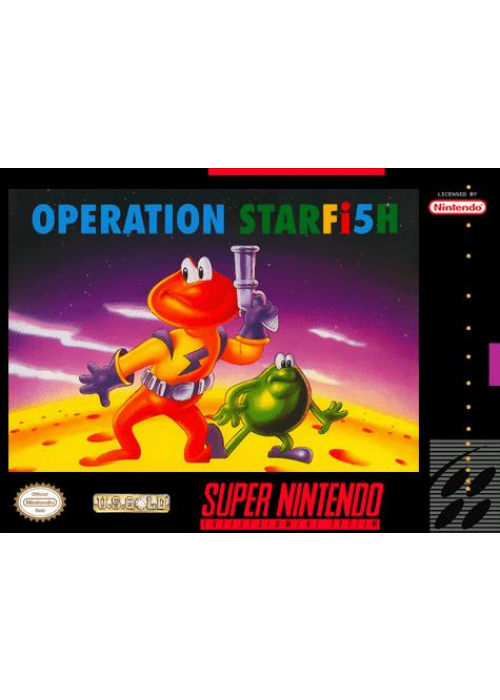 Operation Starfi5h SNES (Used)