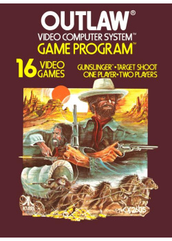 Outlaw Atari 2600 (Used) GAME ONLY
