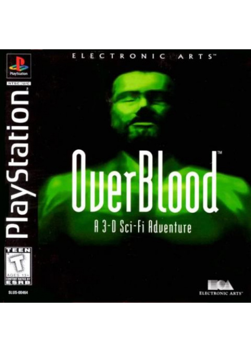 Overblood - A 3D Sci-Fi Adventure PS1 (Used)