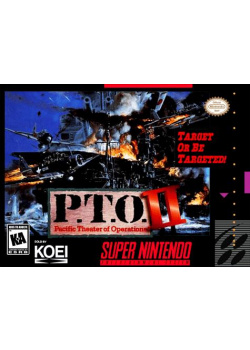 P.T.O. II - Pacific Theater of Operations SNES (Used)