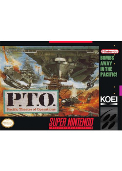 P.T.O. - Pacific Theater of Operations SNES (Used)