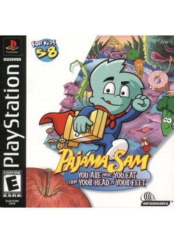 Pajama Sam - You Are What You Eat from Your Head to Your Feet PS1 (Used)