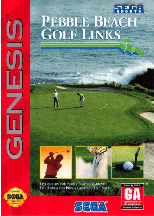 Pebble Beach Golf Links Sega Mega Drive (Used)
