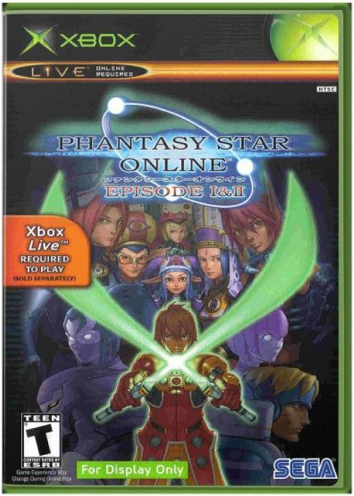 Phantasy Star Online Episode I and II XBOX (Used)