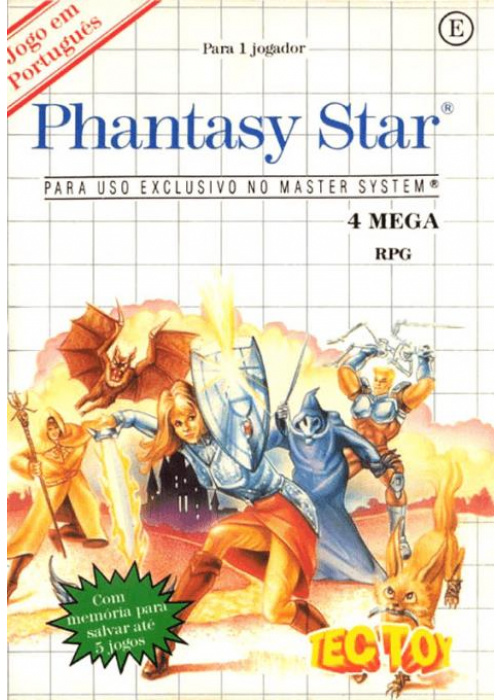 Phantasy Star Sega Master System (Used)