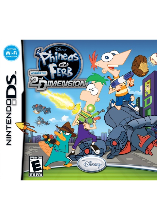 Phineas and Ferb - Across the 2nd Dimension DS (Used)