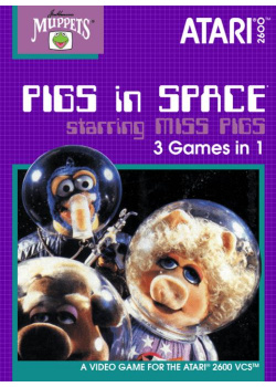 Pigs in Space - Starring Miss Piggy Atari 2600 (Used)