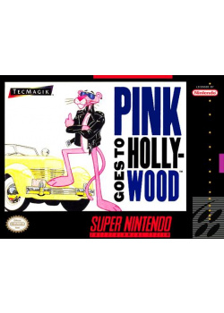 Pink Goes to Hollywood SNES (Used)
