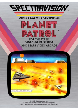 Planet Patrol Atari 2600 (Used)