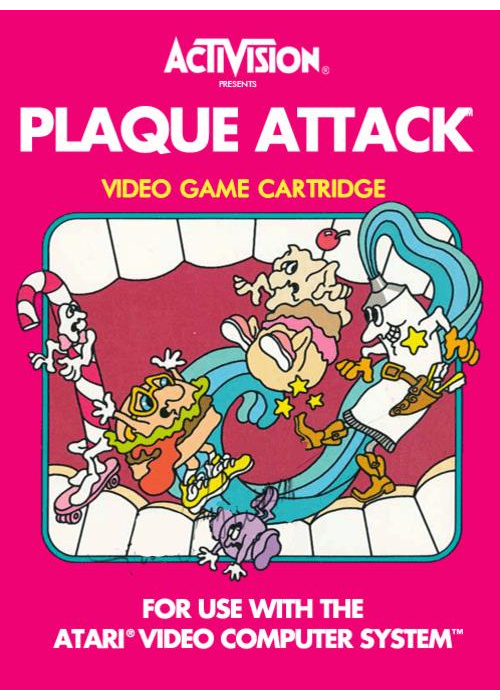 Plaque Attack Atari 2600 (Used)