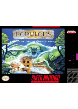 Populous II - Trials of the Olympian Gods SNES (Used)