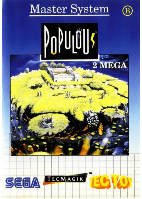Populous Sega Master System (Used)