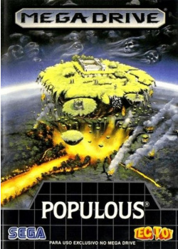 Populous Sega Mega Drive (Used)