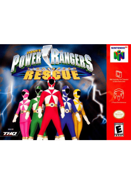 Power Rangers - Lightspeed Rescue N64 (Used)