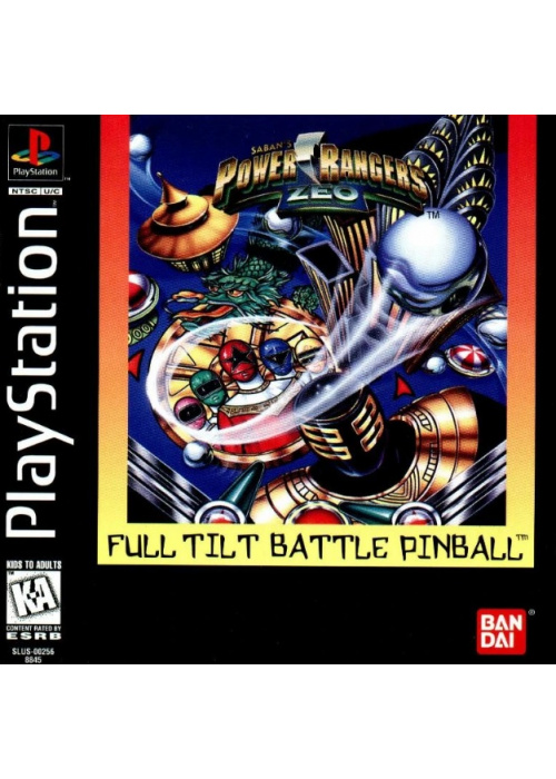 Power Rangers Zeo - Full Tilt Battle Pinball PS1 (Used)