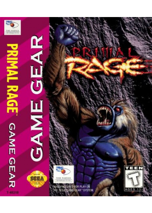 Primal Rage Sega Game Gear (Used)