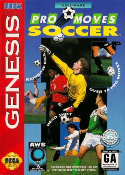 Pro Moves Soccer Sega Mega Drive (Used)