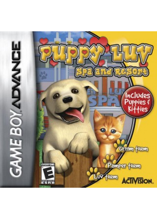 Puppy Luv - Spa and Resort Game Boy Advance (Used)