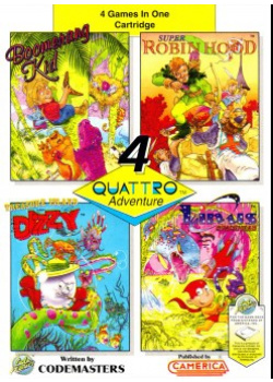Quattro Adventure NES (Used)