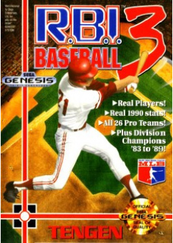 R.B.I. Baseball 3 Sega Mega Drive (Used)