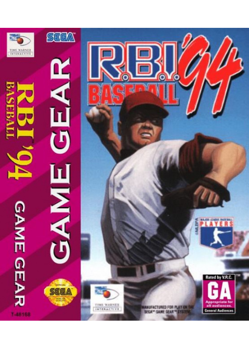 R.B.I. Baseball '94 Sega Game Gear (Used)