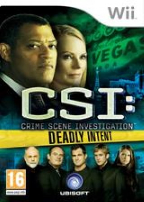 CSI Deadly Intent Wii (Used)