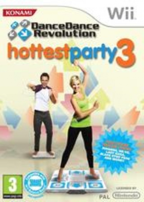 Dance Dance Revolution Hottest Party 3 Wii (Used)