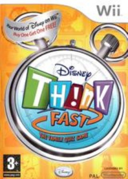 Disney Th!nk Fast The Ultimate Trivia Showdown Wii (Used)