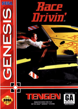 Race Drivin' Sega Mega Drive (Used)