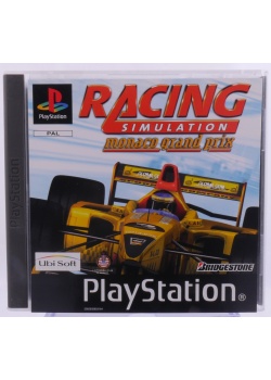 Racing Simulation - Monaco Grand Prix PS1 (Used)