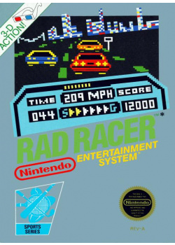 Rad Racer NES (cartridge only) (Used)