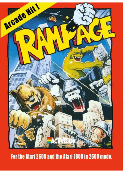 Rampage! Atari 2600 (Used)