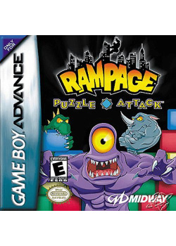 Rampage - Puzzle Attack Game Boy Advance (Used)
