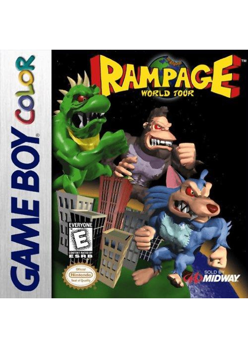 Rampage - World Tour Game Boy Color (Used)