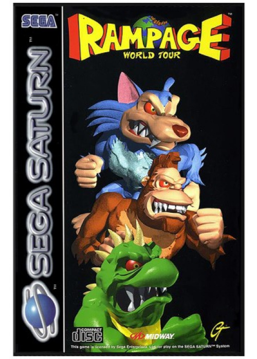 Rampage - World Tour Sega Saturn (Used)
