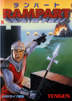 Rampart Sega Mega Drive (Used)