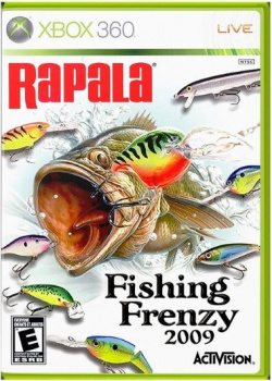 Rapala Fishing Frenzy 2009 XBOX 360 (Used)